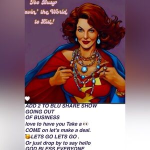 First show, silent & live all add 2 the blue share show going out of business